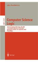 Computer Science Logic: 16th International Workshop, CSL 2002, 11th Annual Conference of the Eacsl, Edinburgh, Scotland, Uk, September