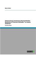 Untersuchung (renaissance-)humanistischer Merkmale in Francisco Delicados "La Lozana Andaluza": (German)