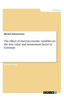 effect of macroeconomic variables on the size, value and momentum factor in Germany