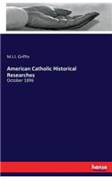 American Catholic Historical Researches