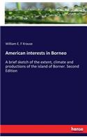 American interests in Borneo