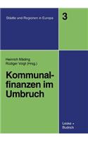 Kommunalfinanzen Im Umbruch