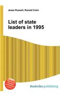 List of State Leaders in 1995: (English)