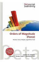 Orders of Magnitude (Force)
