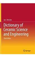 Dictionary of Ceramic Science and Engineering