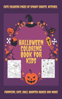 Halloween Coloring Book For Kids