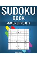 Sudoku Book Medium Difficulty: 600 Medium Puzzles with Solutions in Back