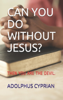 Can You Do Without Jesus?