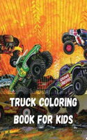 Truck Coloring Book for Kids: Kids Coloring Book with Monster Trucks, Fire Trucks, Dump Trucks, Garbage Trucks, and More