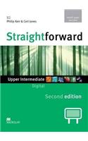 Straightforward 2nd Edition Upper Intermediate Level Digital DVD Rom Multiple User