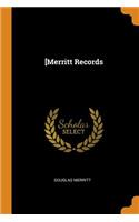 [merritt Records