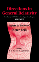 Directions in General Relativity: Volume 2