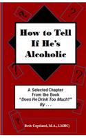 How to Tell if He's Alcoholic