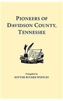 Pioneers of Davidson County, Tennessee