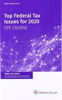 Top Federal Tax Issues for 2020 Cpe Course