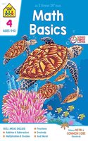 School Zone Math Basics Grade 4 Workbook