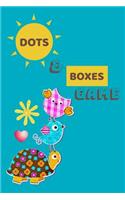 Dots And Boxes Game: Large 1/2" Boxes For Kids Ages 4-8 To Use Crayons Or Markers - 150 Pages Of Fun Strategic Game Play To Encourage Young Creative Minds