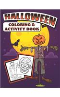 Halloween Coloring & Activity Book