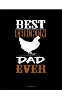 Best Chicken Dad Ever: 8 Column Ledger(1456 8 Column Ledger)