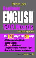 Preston Lee's Beginner English 500 Words For Spanish Speakers