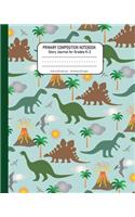 Primary Composition Notebook Story Journal Grades K-2
