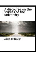 A Discourse on the Studies of the University