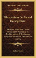 Observations On Mental Derangement