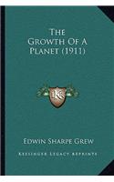 The Growth Of A Planet (1911)