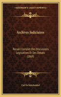 Archives Judiciaires