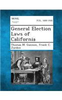 General Election Laws of California