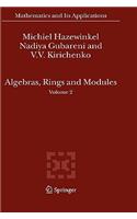Algebras, Rings and Modules