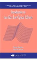 Introduction to non-Kerr Law Optical Solitons