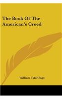 Book Of The American's Creed