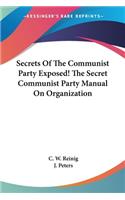 Secrets Of The Communist Party Exposed! The Secret Communist Party Manual On Organization