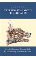 Saunders Veterinary Anatomy Flash Cards