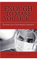 Enough to Make You Sick...: Tainted and Counterfeit Imports!