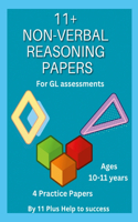 11+ Non -verbal REASONING Papers for GL Assessments