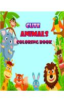 Cute Animals Coloring Book