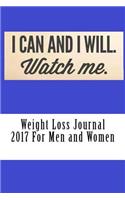 Weight Loss Journal 2017 For Men and Women