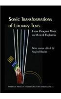 Sonic Transformations of Literary Texts