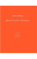 1880 Census, Maury County, Tennessee