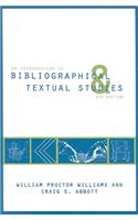 Introduction to Bibliographical and Textual Studies