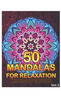 50 Mandalas For Relaxation Midnight Edition