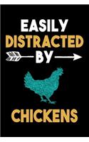 Easily Distracted By Chickens Journal