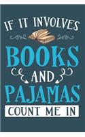 If it involves books and pajamas count me in: Librarian Notebook College Blank Lined 6 x 9 inch 110 pages -Notebook for Librarian Journal for Writing- Reading book Lovers Notebook for Girls-Gift