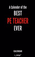 Calendar for PE Teachers / PE Teacher