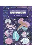 Mermaid Primary Composition Notebook K-2