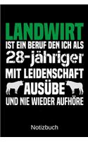 Landwirt ist ein Beruf den ich als 28-jähriger mit Leidenschaft ausübe und nie wieder aufhöre
