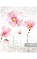Pink Wildflowers Journal