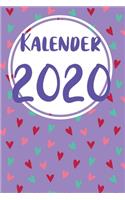 Kalender 2020: Kalender 2020- 120 Seiten; A5; Wochenplaner; Dieser schöne Kalender wird euch gut durch das Jahr 2020 bringen. Ihr bleibt durch die Wochenansicht, w